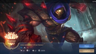 ALDOUS MOMENT MANIAC 😱😱😁😁 - MOBILE LEGENDS INDONESIA