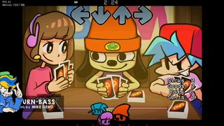 Turn-Bass but Parappa Singing | FNF Mod (Part 1)