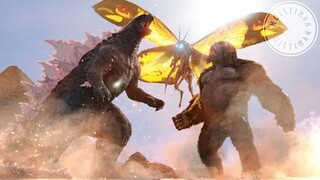 Godzilla X Kong The New Empire - STOP MOTION TRAILER | 4K | #godzillaxkongthenewempire