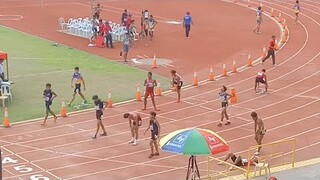 400m Sec Boys Time Trial Heat 1 Palarong Pambansa 2024 Cebu City