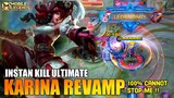 Karina Revamp Gameplay , Instan Kill Ultimate - Mobile Legends Bang Bang