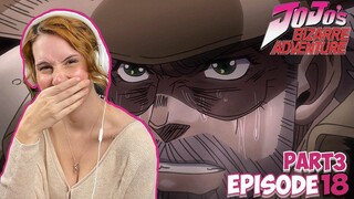 THE SUN | JJBA Stardust Crusaders Episode 18 | REACTION