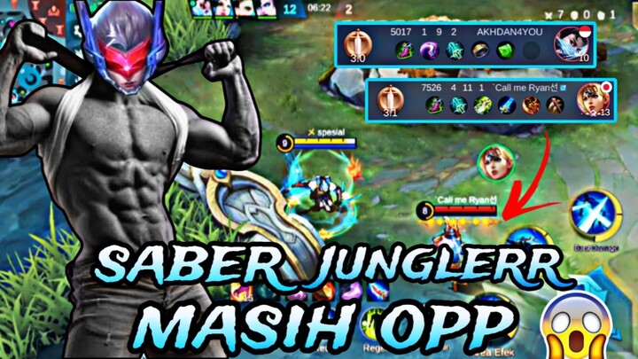 GELOOO SABERR JUNGLER MASIH OPPP 😱✅