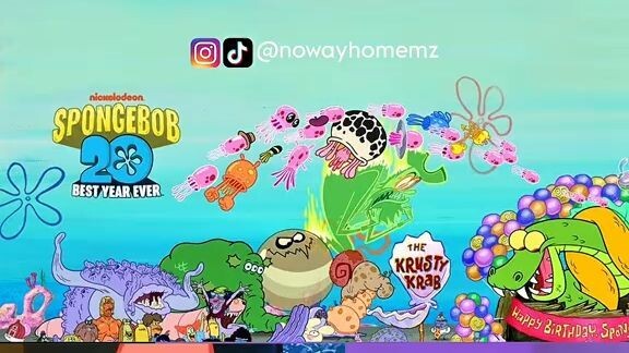 Gak kerasa ya Spongebob udah 2 dekade nemenin kita 🥺