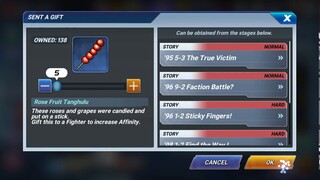 Free Rubies by leveling your Character Affinity