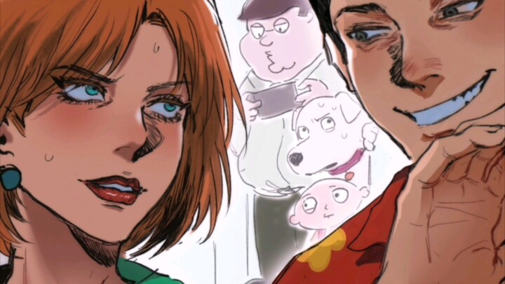 【Family Guy/Cười Hài Gia Đình】Gần đây mẹ và ông hàng xóm bên cạnh có vẻ thân thiết quá mức đấy!