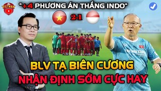 Nhận Định Sớm U23 Việt Nam vs U23 Indonesia: BLV Tạ Biên Cương Nói về 4 Điều HLV Park Đã Chuẩn Bị