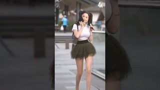 Cute Asian Tall Girl 6.4 feet | Hot Asian dance | Cute Chinese Girl #Shorts