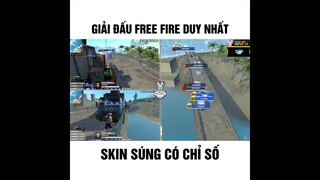 Free Fire | Giải Đấu Free Fire Duy Nhất Trên Thế Giới Skin Súng Có Chỉ Số #shorts