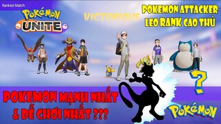 POKEMON UNITE - ĐÂY LÀ AD POKEMON XẠ THỦ MẠNH NHẤT VÀ DỄ CHƠI NHẤT HIỆN TẠI