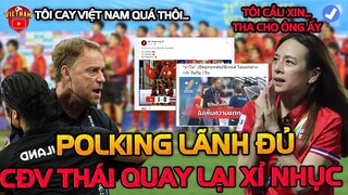 Châu Á Cảm Phục U23 VN Khiến Báo Thái Quay Lại Chỉ Trích HLV Polking, Madam Pang Cúi Lạy Buông Tha