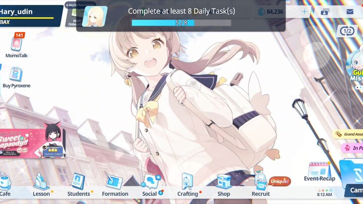 Blue Archive Daily Login 2