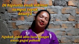 Detik detik di prank tante gokil lucu banget bikin ngakak hipnotis anu