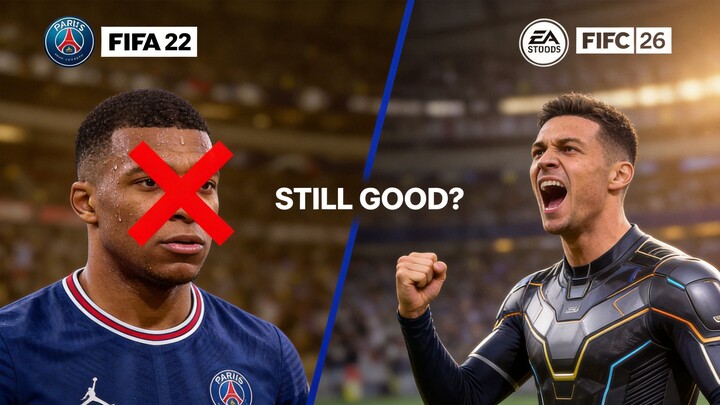 Playing FIFA 22 in the EA FC 26 Era… _ PSG vs Chelsea Champions League Final