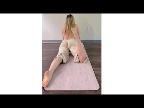 Deep stretch yoga flow at home