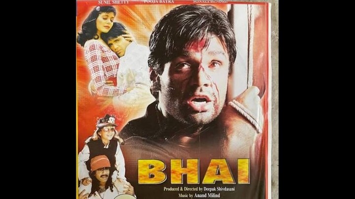Bhai_(1997)   Sunil_Shetty,_Pooja_Batra,_Sonali_Bendre,