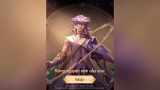 Làm nhiệm vụ nhận Free Skin bậc A tại đây nhé anh em 😍 lienquan lienquanmobile lienquanvietnam lienquantiktok archangel2909