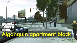 Niko's apartment block stroll in Algonquin | Just Walking | GTA IV