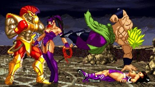 MUGEN KOF：Mai Team VS shishioh And Broly