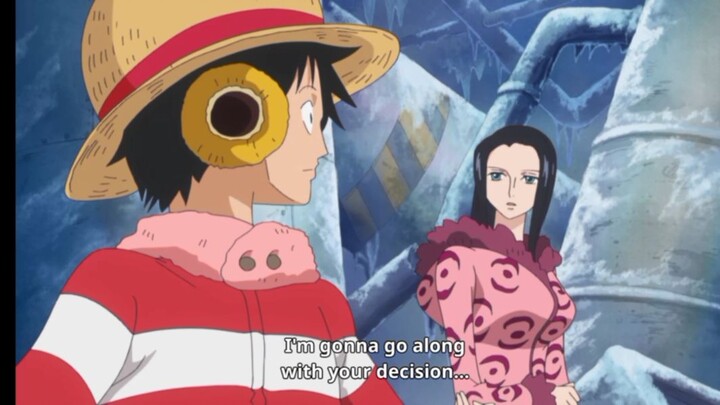 Luffy being Luffy.