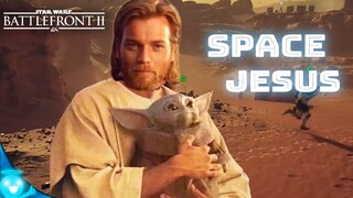 Being Blessed By Space Jesus in Star Wars Battlefront 2