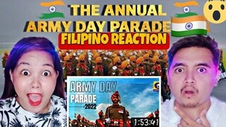 ANNUAL INDIAN ARMY PARADE 2022 | HONOURING INDIAN SOLDIERS | FILIPINO REACTION | 2022 ANNUAL ARMY