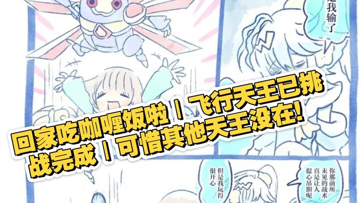 【飞行天王挑战合集】回家吃咖喱饭啦｜飞行天王已挑战完成｜可惜其他天王没在！