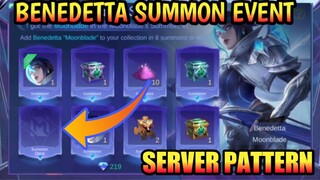 Benedetta Server Pattern Event 3041 Server | MLBB
