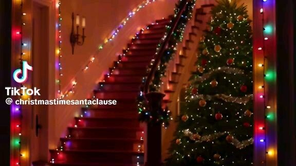 House decorations in Christmas