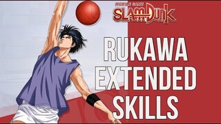 SLAM DUNK MOBILE - RUKAWA EXTENDED SKILLS (TRANSLATED)