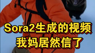 我把Sora 2生成的视频发给我老妈看，她竟然全当真了
