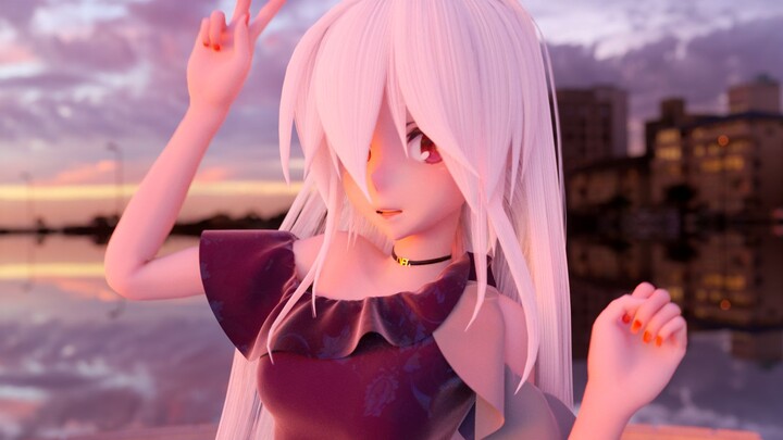 【MMD】สาวเสียงอ่อนแอ-さよならスーヴェニア