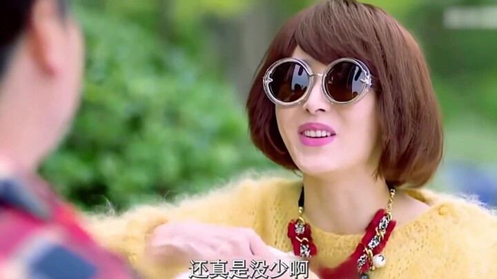 On his very first day driving a taxi, the young man runs into a wealthy woman and instantly turns hi