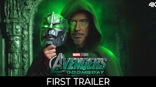Avengers Doomsday First Trailer (2026)| Dr Doom, Robert Downey Jr | Avengers Secret War 4k