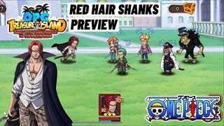 Red Hair Shanks Pirate Preview! OPG: Treasure Island Mobile