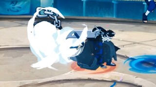 His movements are unpredictable
