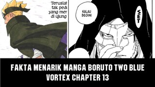 Fakta Menarik Manga Boruto Two Blue Vortex chapter 13 ❗