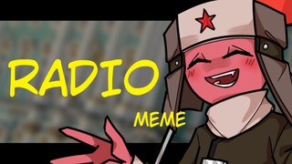 RADIO【countryhumans/meme】