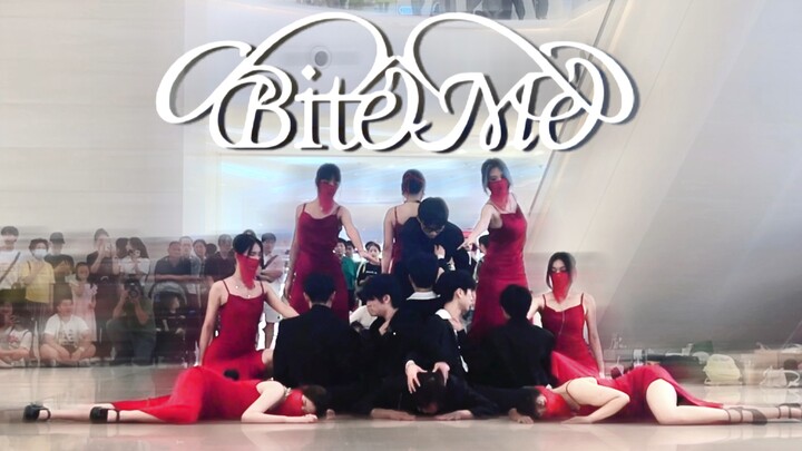The front-view footage of the “Bite Me” roving performance, which has racked up over 1.5 million vie
