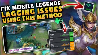 NO MORE LAG!! Fix Natin Red Ping Problems Mo sa Mobile Legends Mo For Wifi & Mobile Data!!