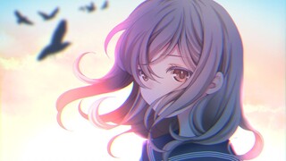 【Anime Mixed Cut】There are stars and sea in her eyes.