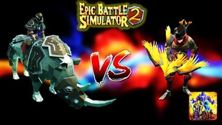 Epic Battle Simulator 2 | 120 RHINOS VS 120 SENTINELS!