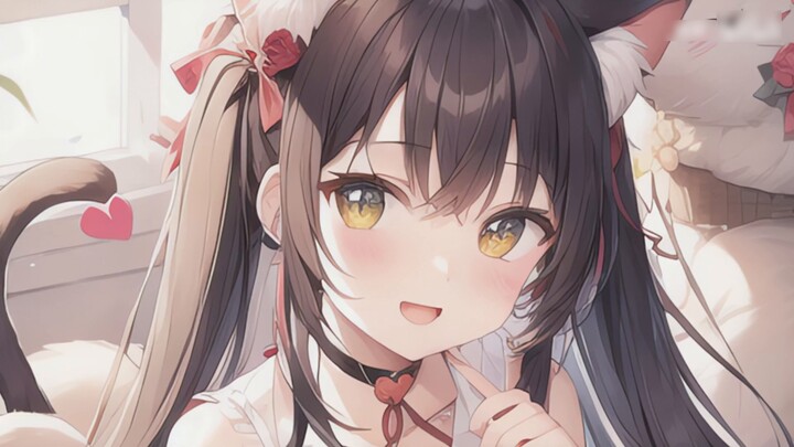 [Chinese Voice] Even the cutest cat will be troubled if it encounters a drunk owner~| Sweet Biu!