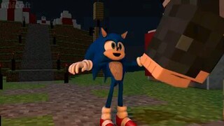 SONIC THE HEDGEHOG MOVIE IN MINECRAFT 11