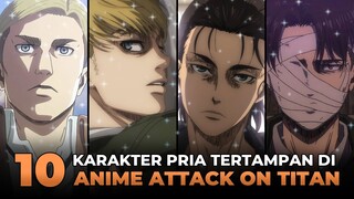 LEVI MASIH NOMOR 1? INILAH 10 KARAKTER PRIA TERTAMPAN DI ANIME ATTACK ON TITAN UPDATE TERBARU 2022