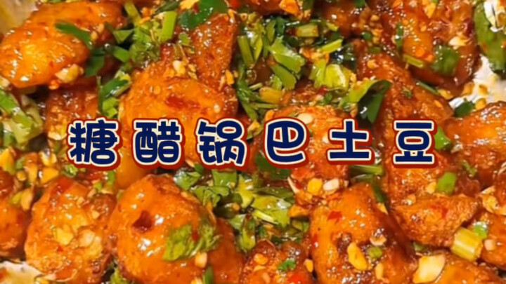 Cách làm khoai tây chiên giòn rụm bên ngoài, bùi mịn bên trong sốt chua ngọt lại đơn giản đến vậy sa