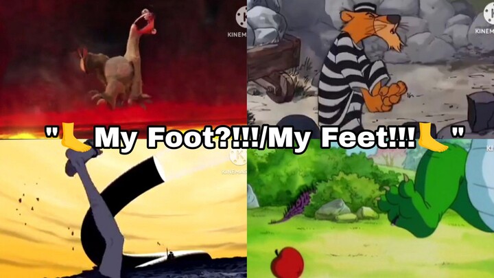 "My Foot?!!/My Feet!!!" Compilation By EJA