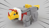 Building Blocks Version of a Dinobot