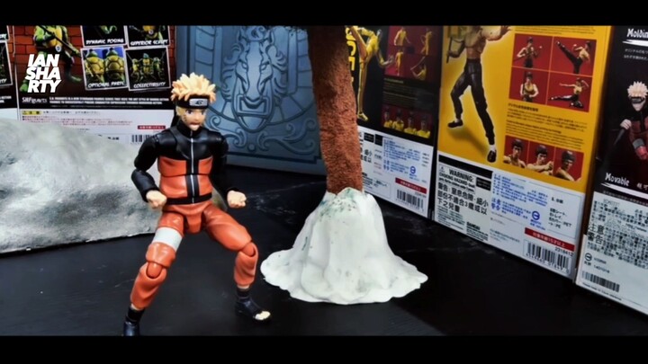 NARUTO VS KAKASHI STOP MOTION PRACTICE