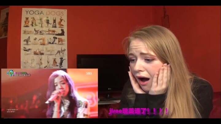 When Jisoo speaks, I react much like this YouTuber.